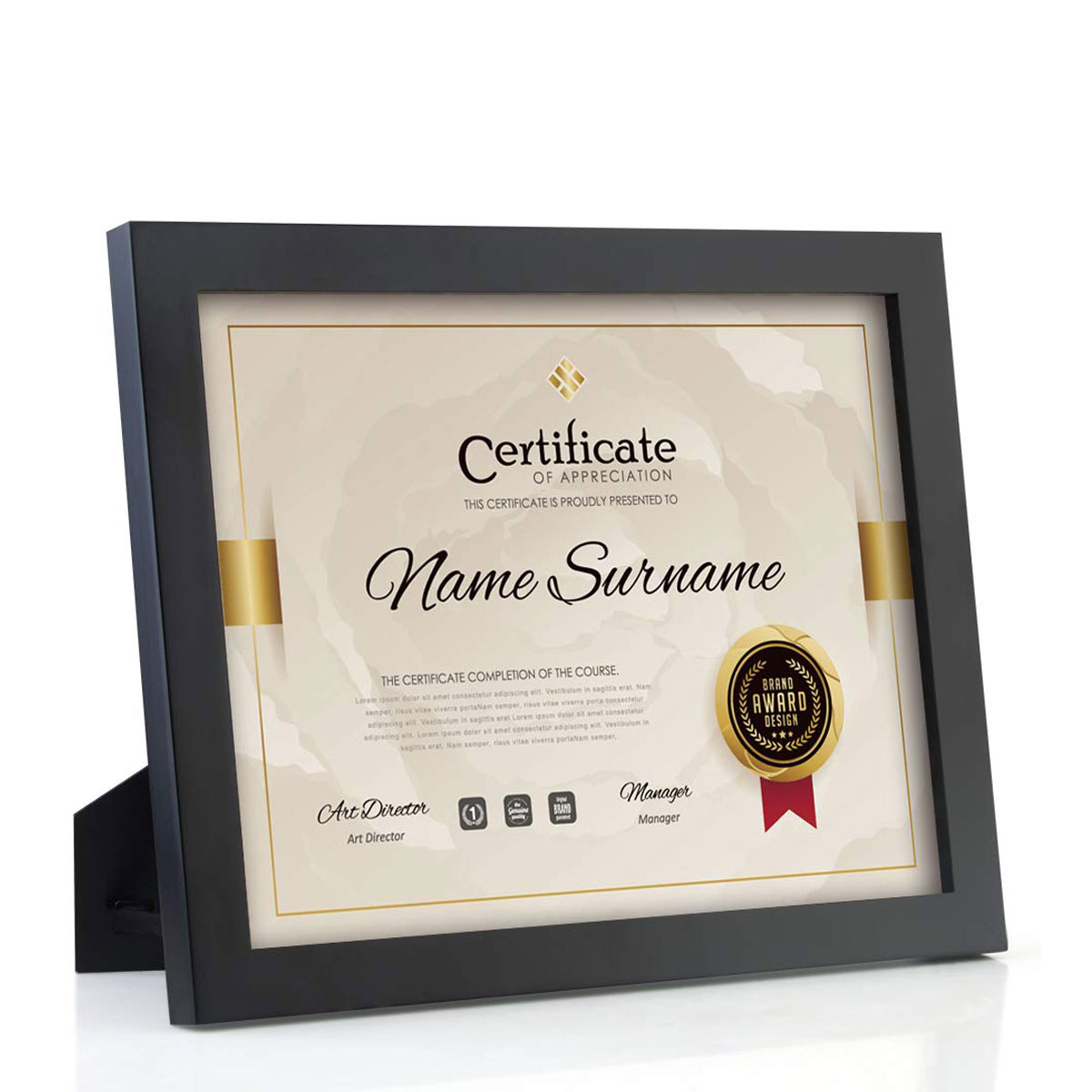 Certificate Framing