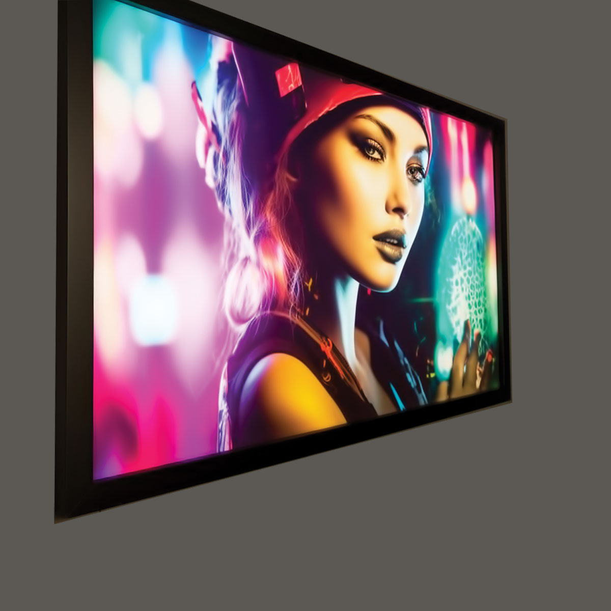 LED Back Lit Frame
